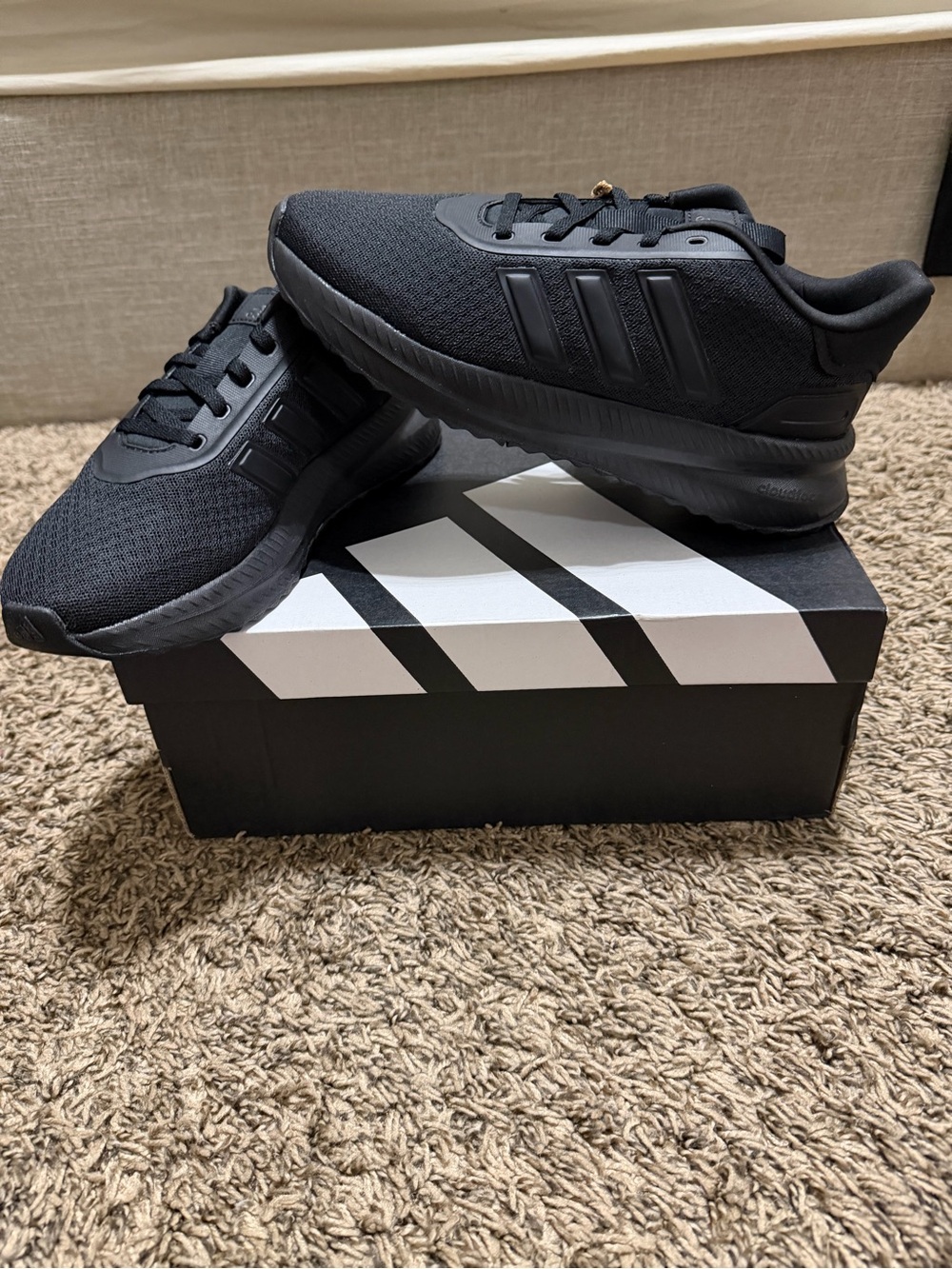 Adidas X_PLRPATH Black Lightweight Athletic Running Shoes